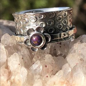 BOUTIQUE MEDITATION SPIN COPPER PURPLE TURQUOISE,7